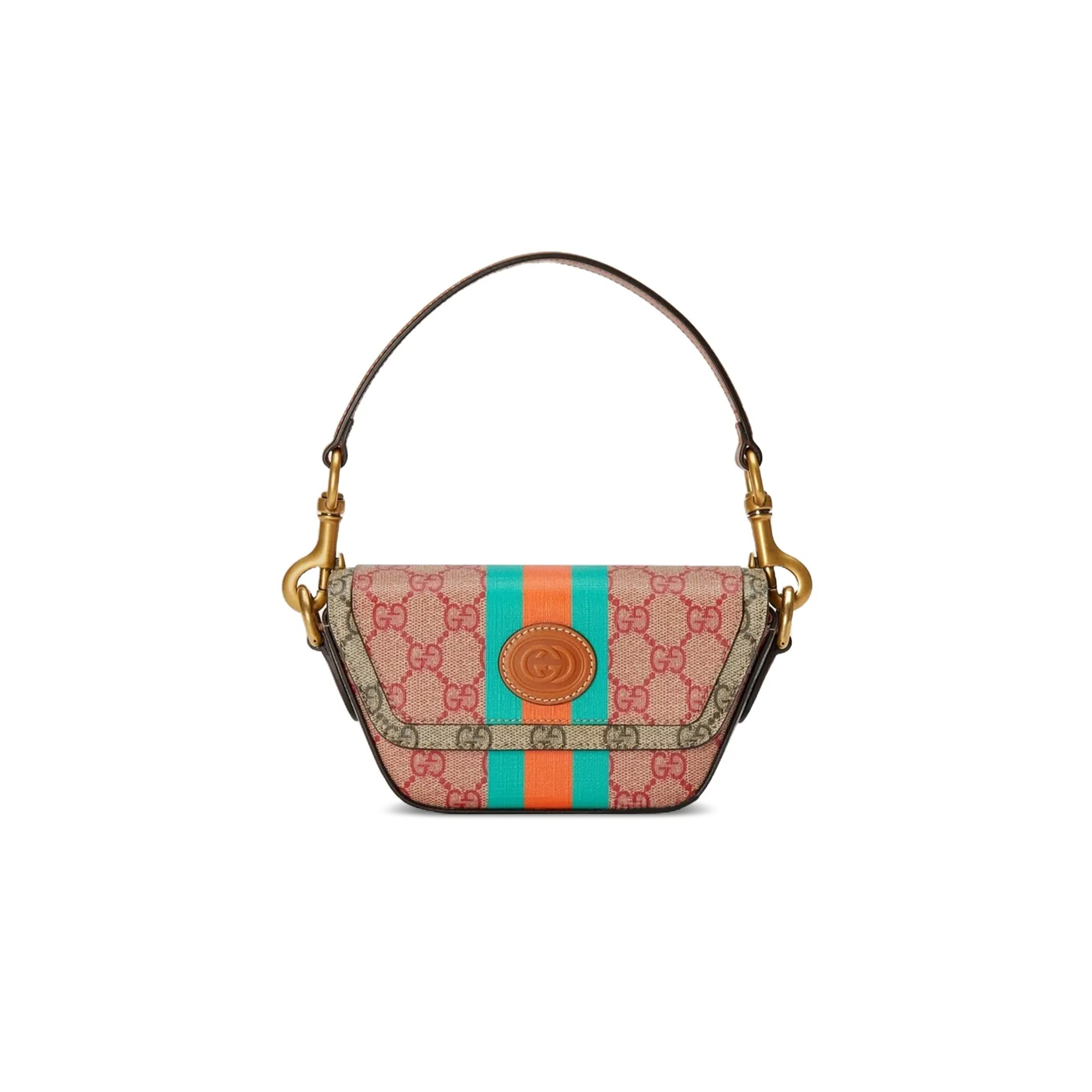 GUCCI GG MINI TOP HANDLE BAG 723762 (18*10*4.5cm)